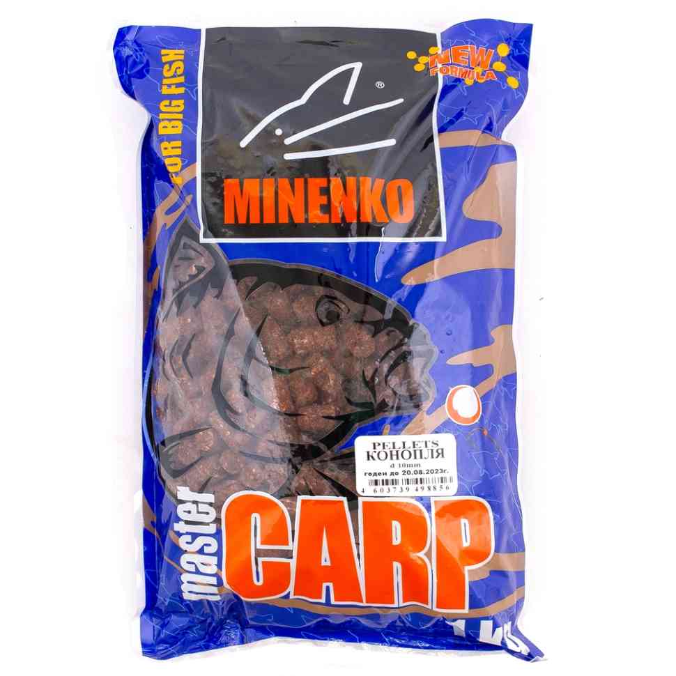 Пеллетс Конопля, 10мм, 1кг