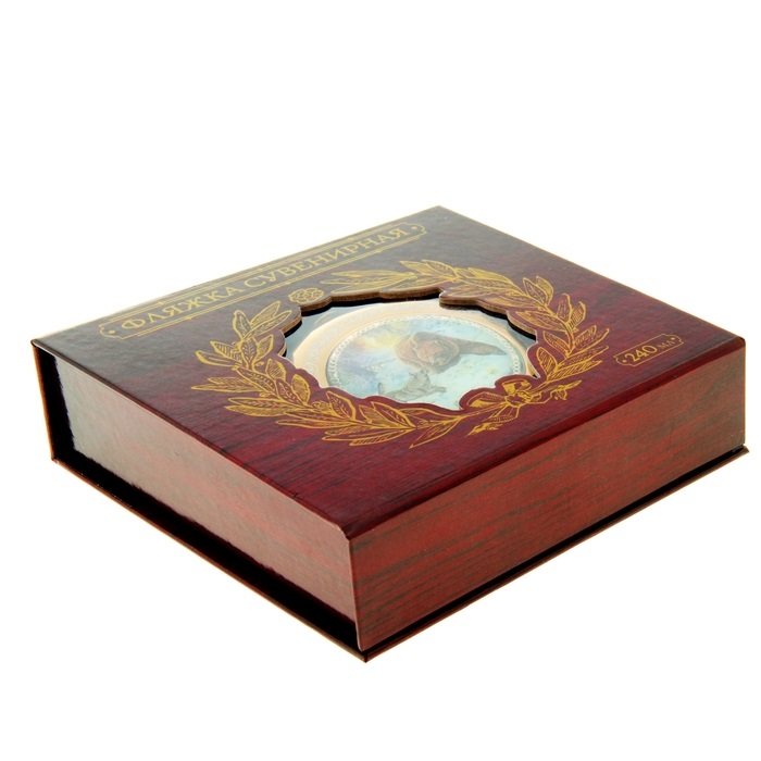 Фляжка "Охота на медведя" 240мл