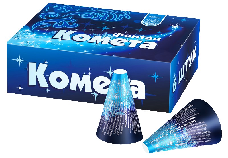 Фонтан "Комета" (6 шт)