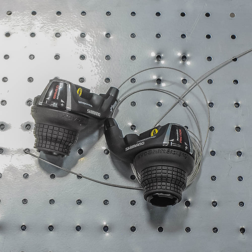 Шифтеры комплект Tourney лев/прав 3x6-скор. , трос+оплет. ESLTX50P6FAT